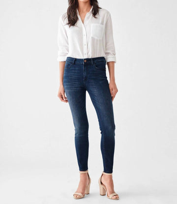 Dl1961 - Women florence cropped mid-rise instasculpt skinny denim in morgana