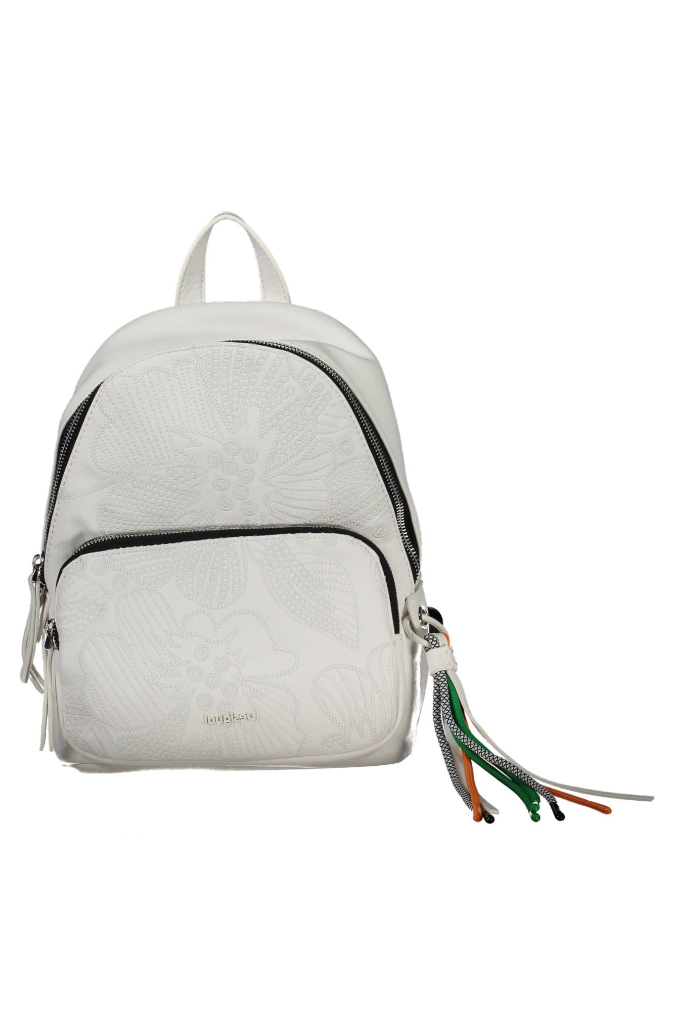 Desigual White Polyurethane Women's Backpack