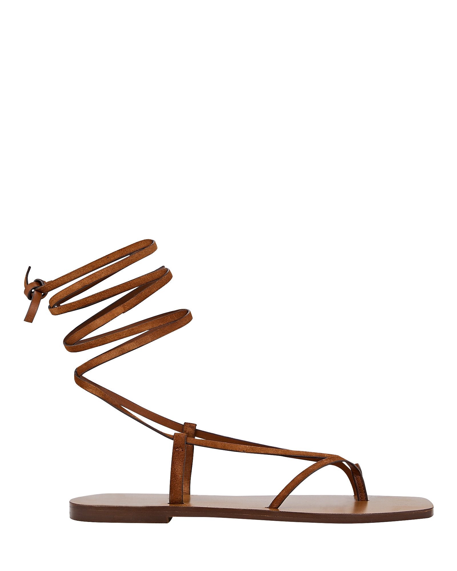 A.EMERY A.Emery Nolan Suede Ankle Wrap Sandals