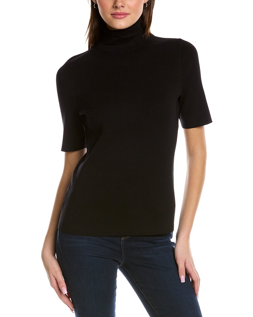 ANNE KLEIN Anne Klein Half Sleeve Turtleneck Top