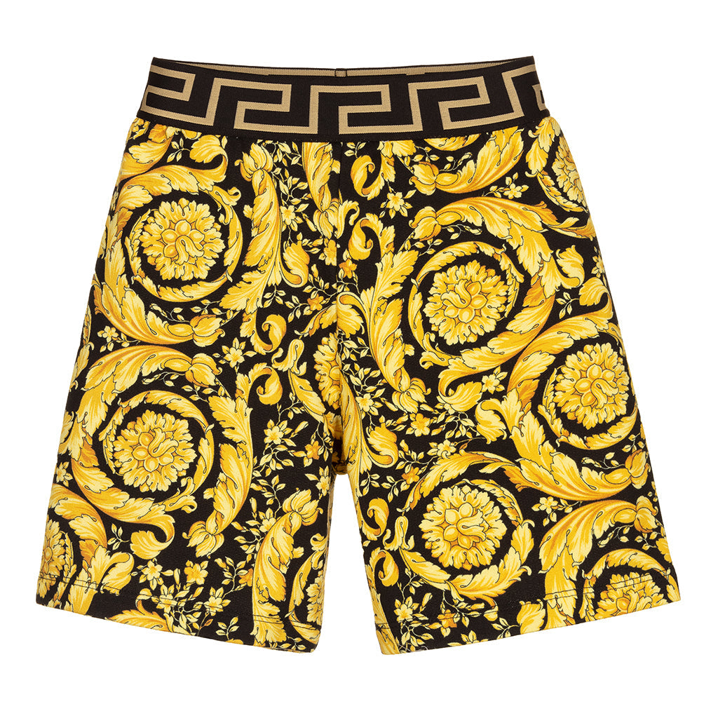 VERSACE Gold Shorts