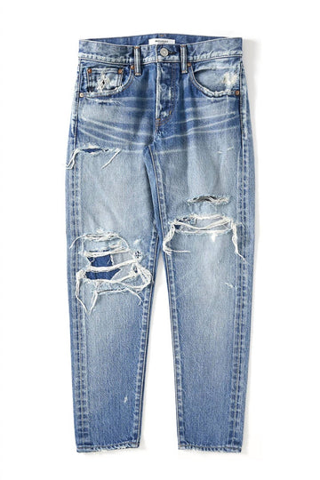 Moussy mv louisville tapered jean in blue