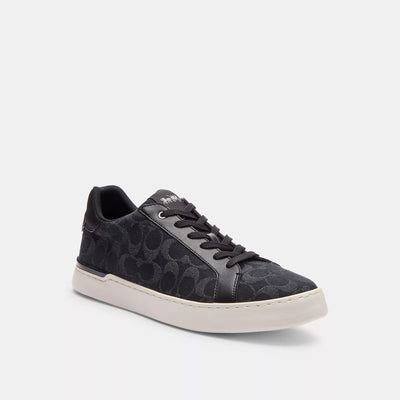 Coach Outlet Clip Low Top Sneaker With Signature Canvas