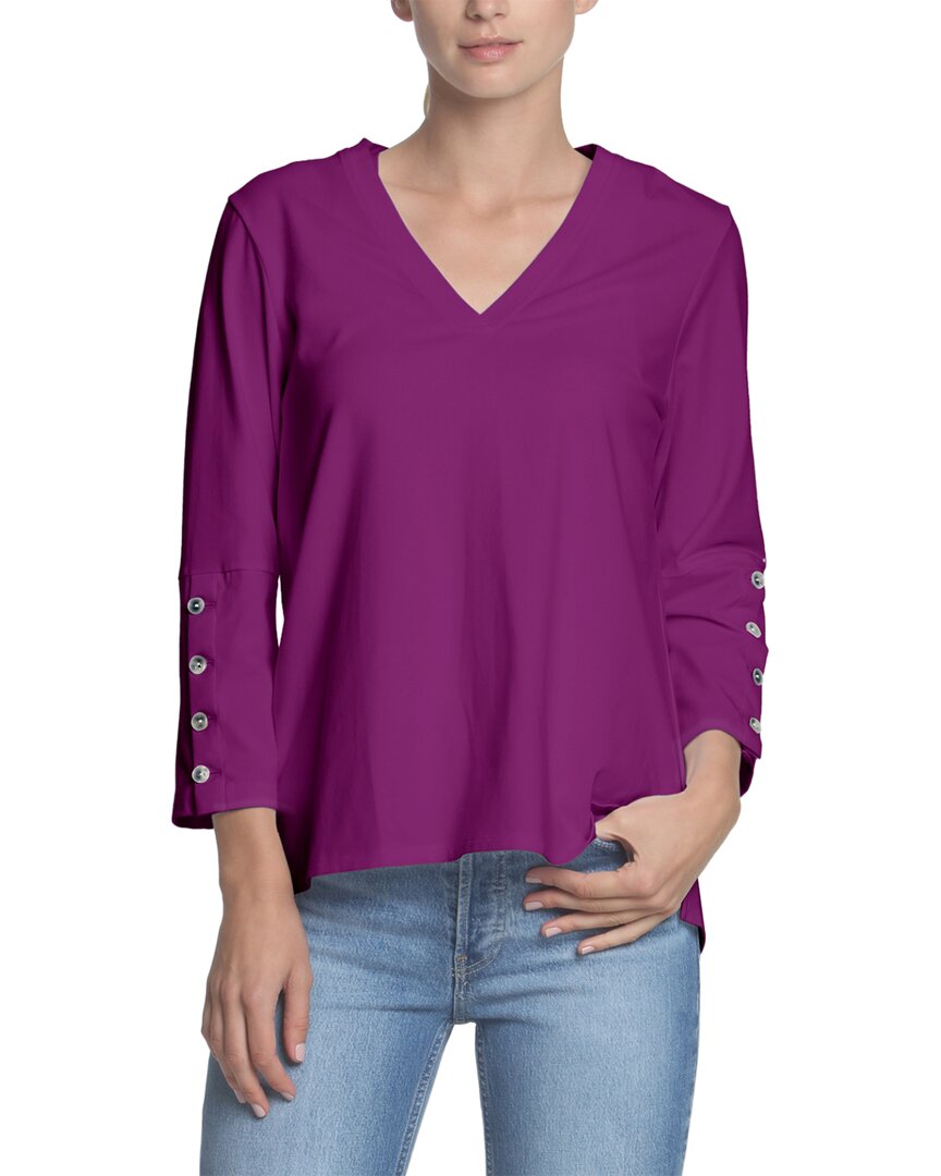 Shop Hinson Wu Christy T-shirt In Purple