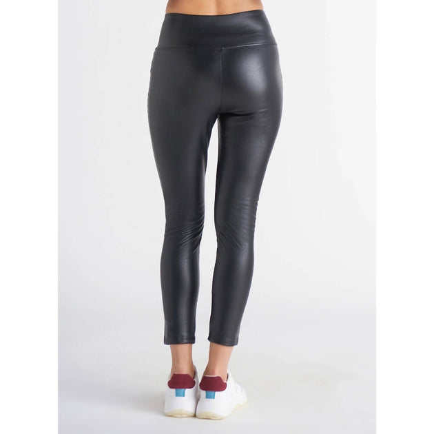 Dex High Waisted Faux Leather Legging in Black | Shop Premium Outlets