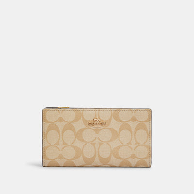 Coach logo-canvas Zipped Wallet - Farfetch