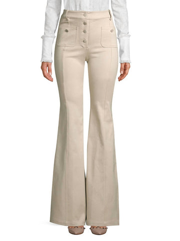 Alexis helene pants in oyster denim