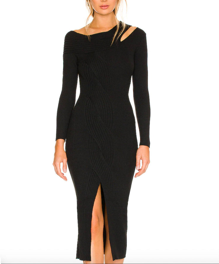 Excellent++ FERRAGAMO knit dress button-