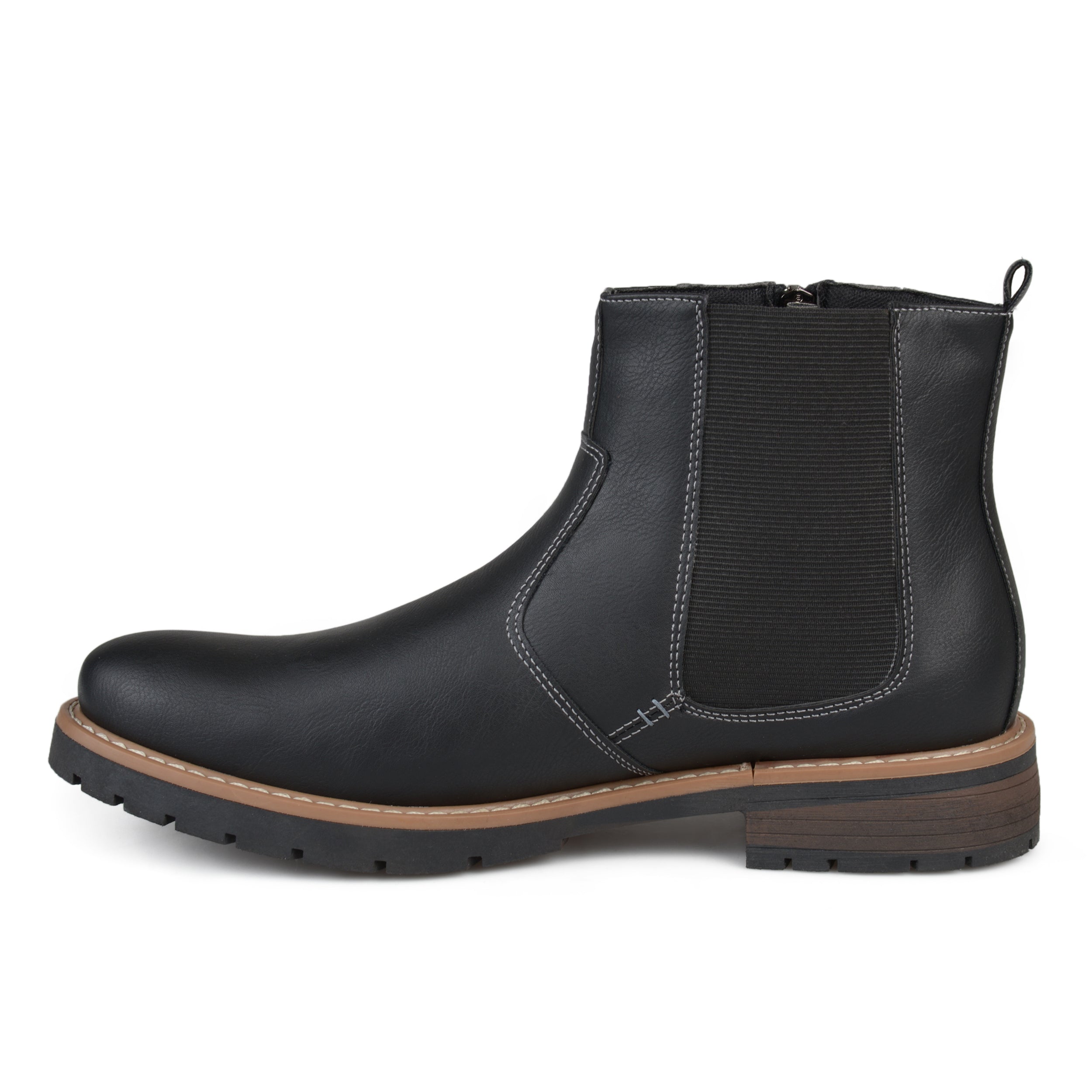 Shop Vance Co. Men's Pratt Ankle Boot In Black