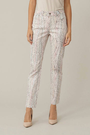 Joseph Ribkoff confetti pant in multi