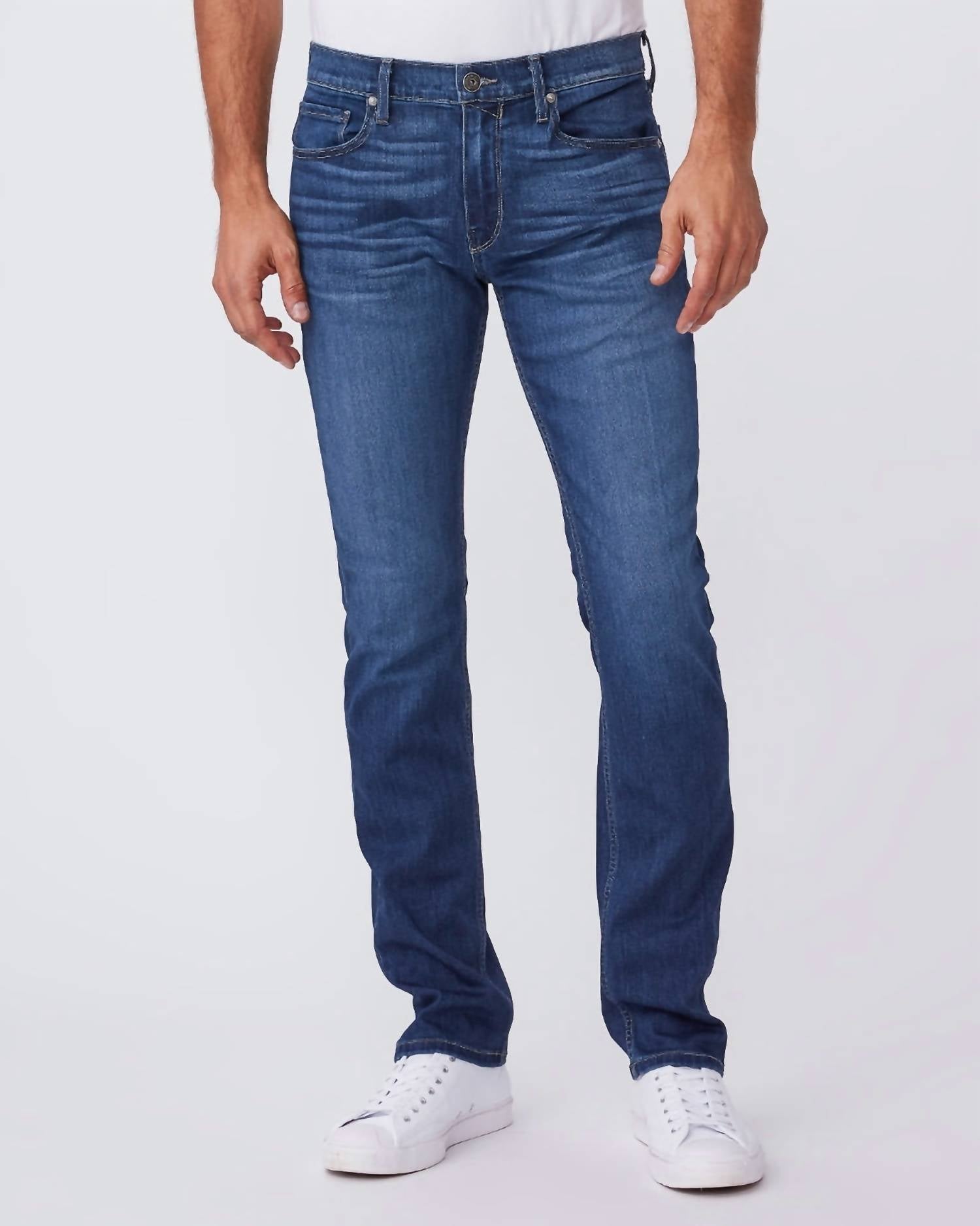 PAIGE Federal Straight Denim In Leo
