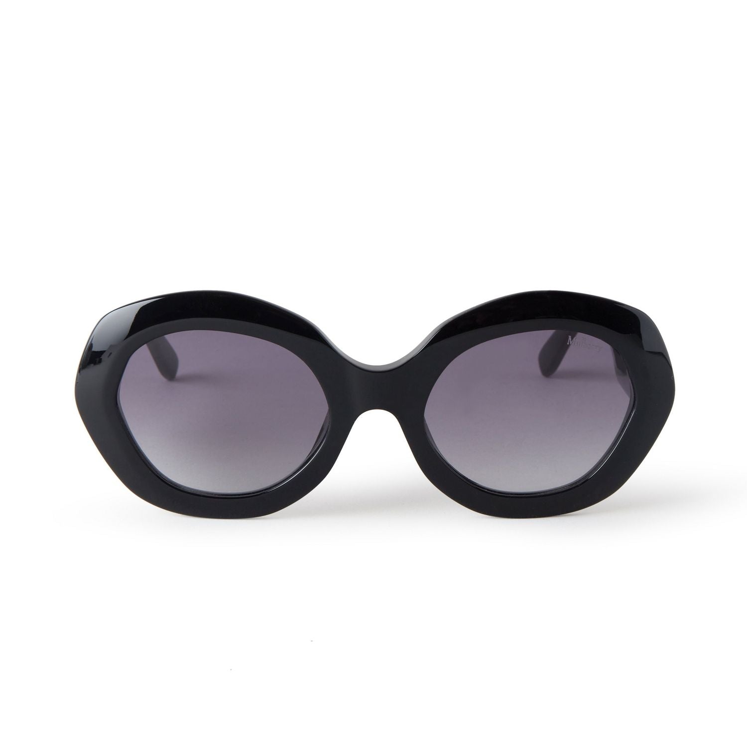 Shop Mulberry Ellie Sunglasses In Black