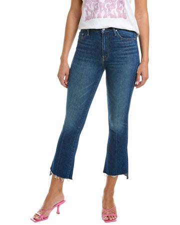 MOTHER the insider crop high-waist bad reputation bootcut jean