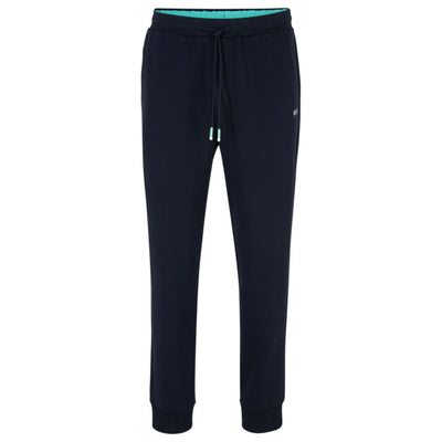 BOSS - BOSS x Matteo Berrettini Tracksuit bottoms in active-stretch fabric  with side stripes