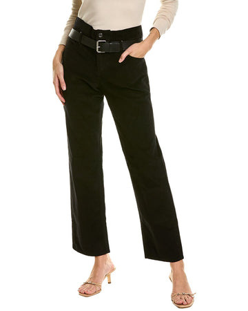 RtA dexter belted straight leg jean