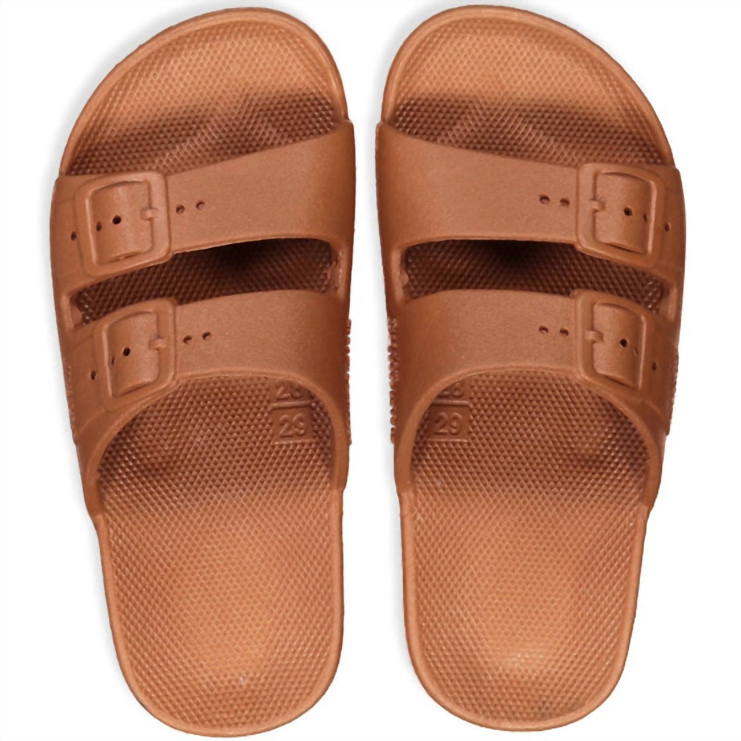 Shop Freedom Moses Men's Basic Sandal In Toffee In Brown