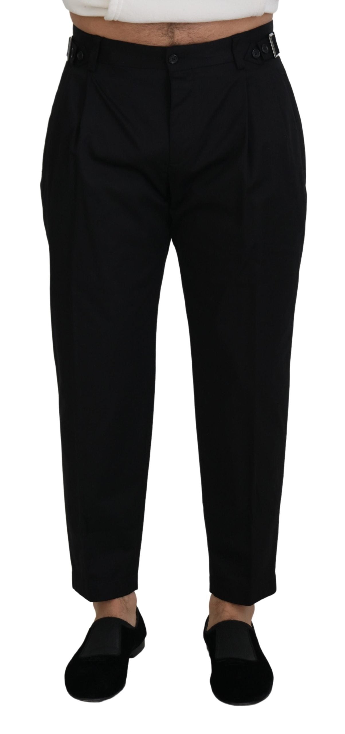 DOLCE & GABBANA Dolce & Gabbana  Cotton Chino Formal Men's Pants