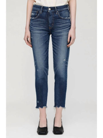 Moussy mv checotah skinny in d/blu