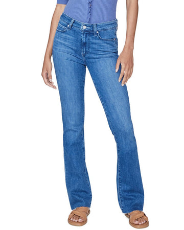 Paige denim high-rise manhattan bootcut jean