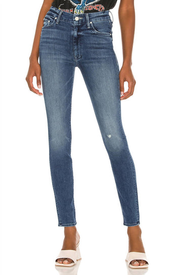 Mother high waisted looker jean in getalongs