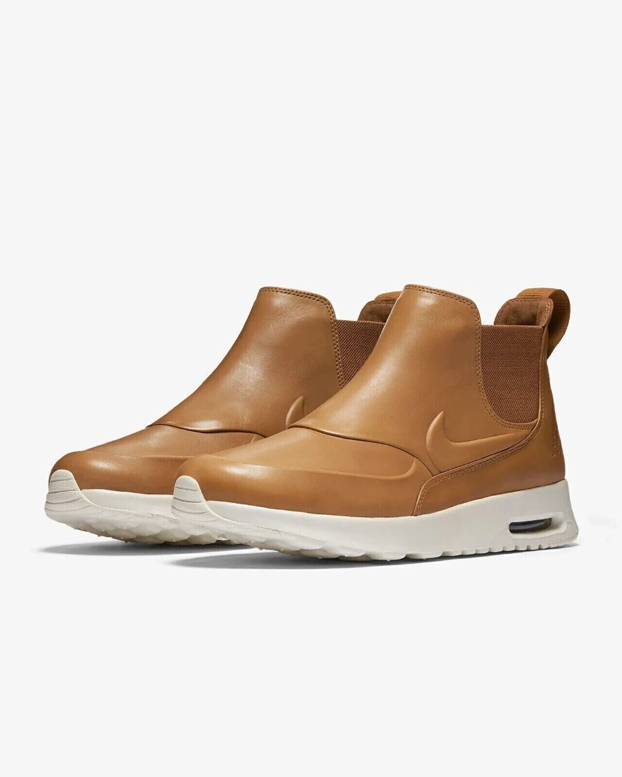 Shop Nike Air Max Thea Mid 859550-200 Women's Ale Brown Sail Leather Shoes Gas45
