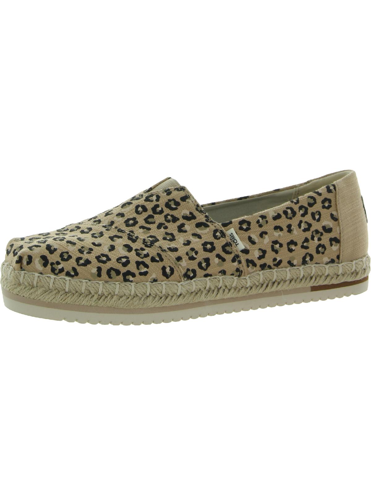 TOMS Alpargata Platform Rope Womens Canvas Flatform Espadrilles