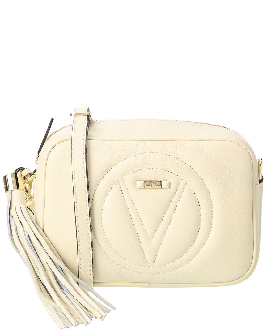 Patent leather crossbody bag Valentino by mario valentino Beige in Patent  leather - 34140111