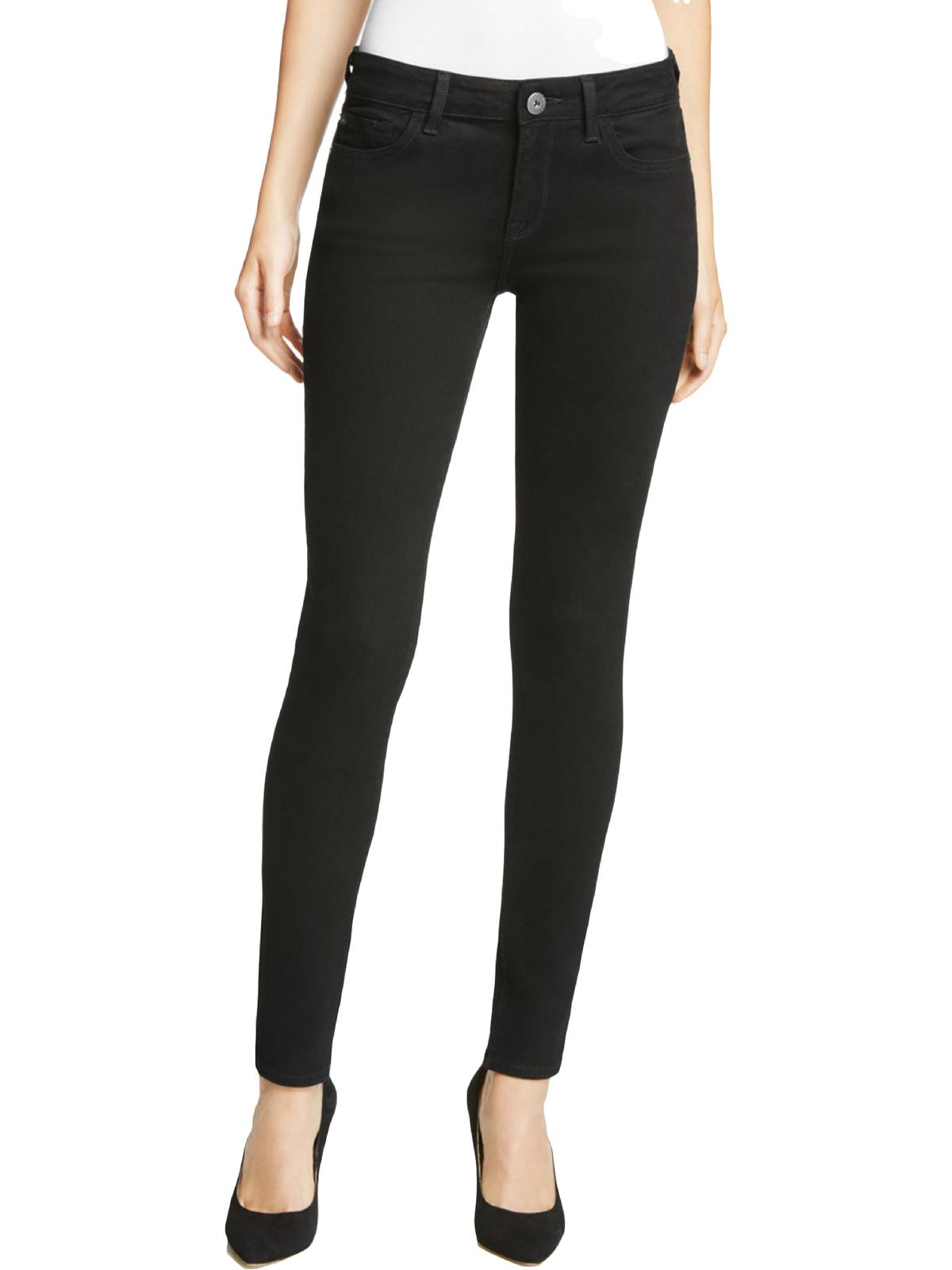 DL1961 Amanda Womens Denim Mid-Rise Skinny Jeans