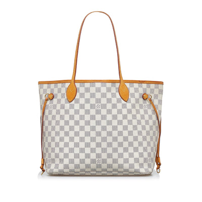 LOUIS VUITTON NEVERFULL MM Damier Ebene Tote Bag No.864