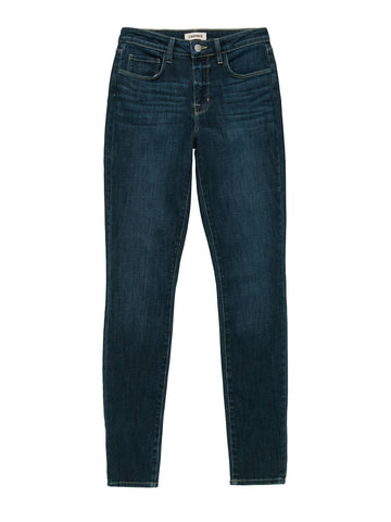 L marguerite high rise skinny jeans in utica