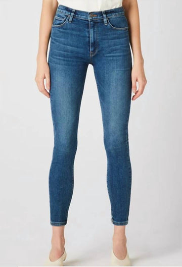 Hudson barbara high-rise super skinny ankle jean in temptations