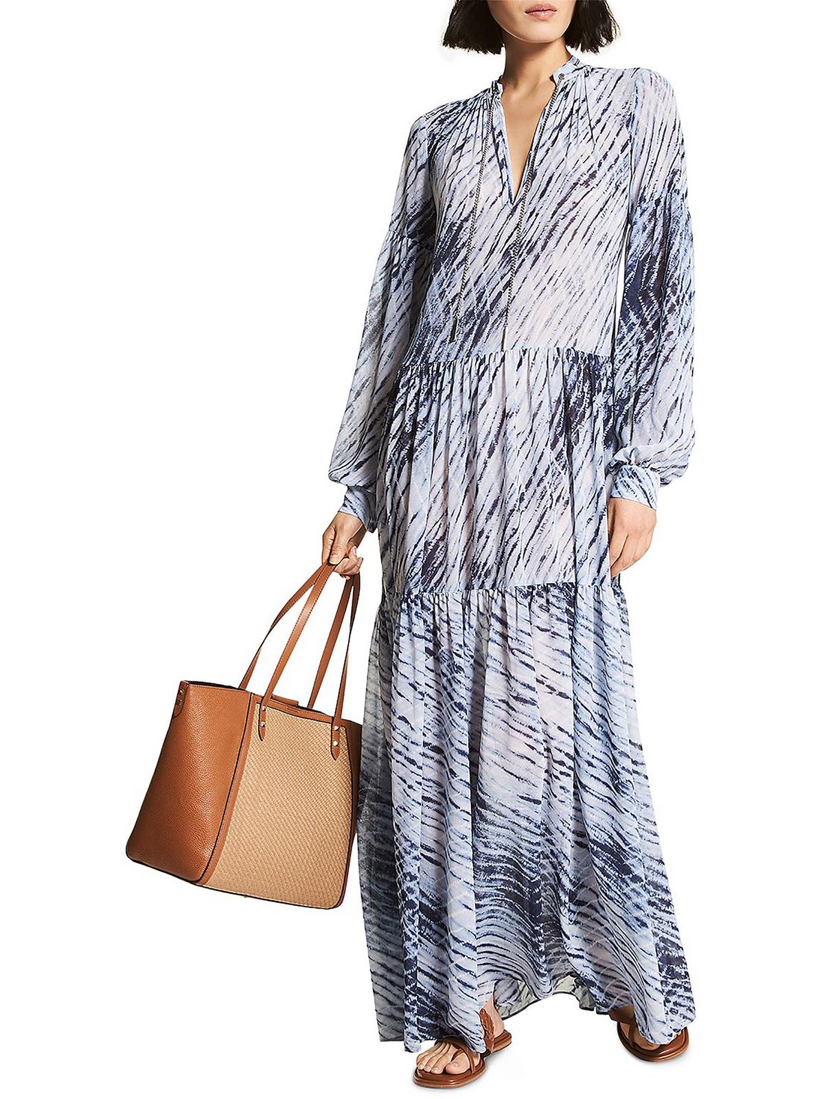 MICHAEL Michael Kors Smocked Maxi Dress  Bloomingdales