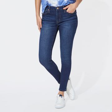 Nautica womens jeans co. mid-rise skinny denim