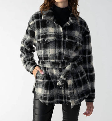 Sanctuary shay shacket in notting hill plaid