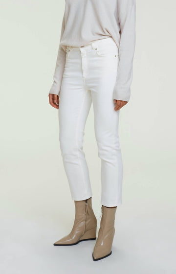 Dorothee Schumacher denim love pants in camellia white