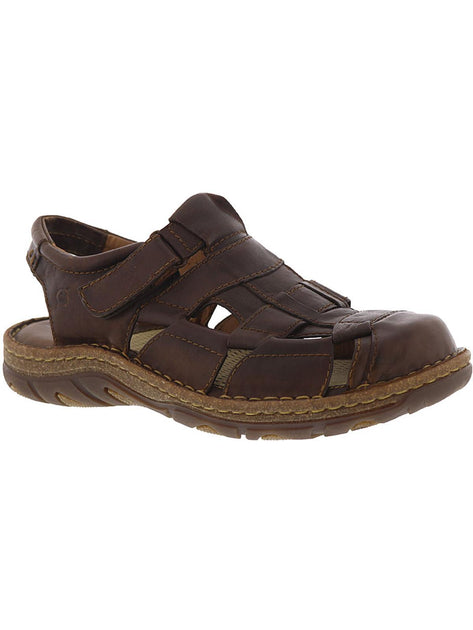 Born Cabot III Mens Leather Comfort Fisherman Sandals | Shop Premium ...