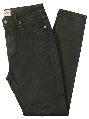 Driftwood womens coated skinny jeans