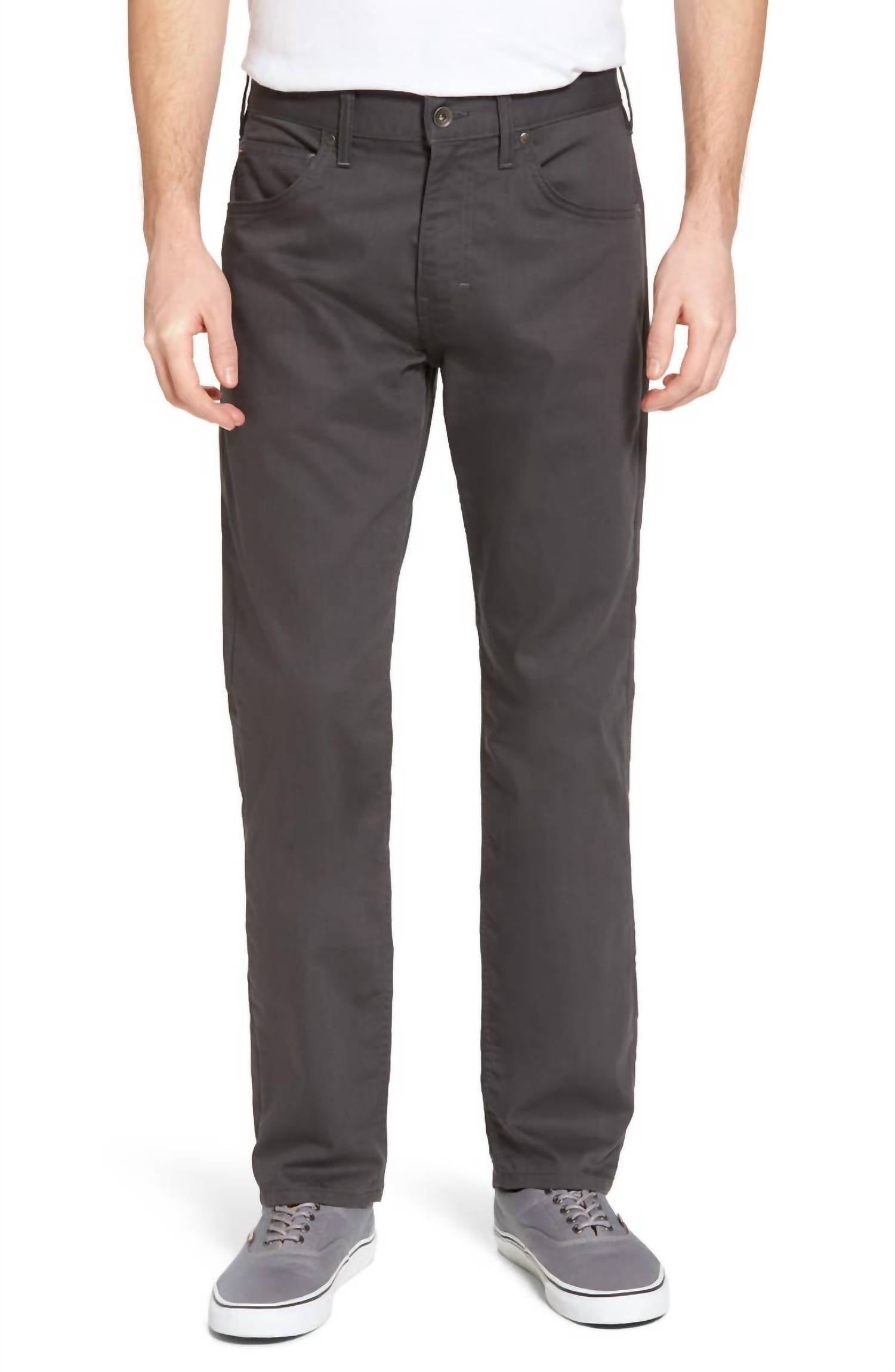 PATAGONIA Men's Performance Twill Jeans In Forge Grey