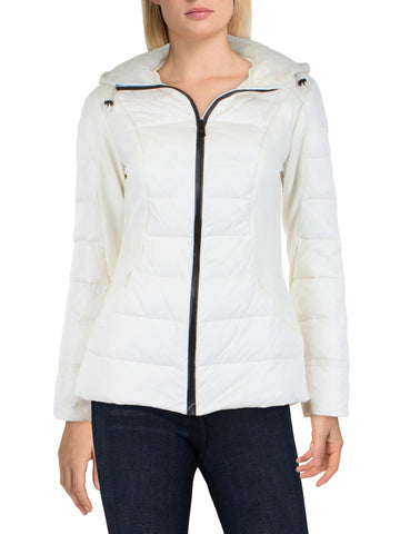 1 Madison womens down hooded parka coat