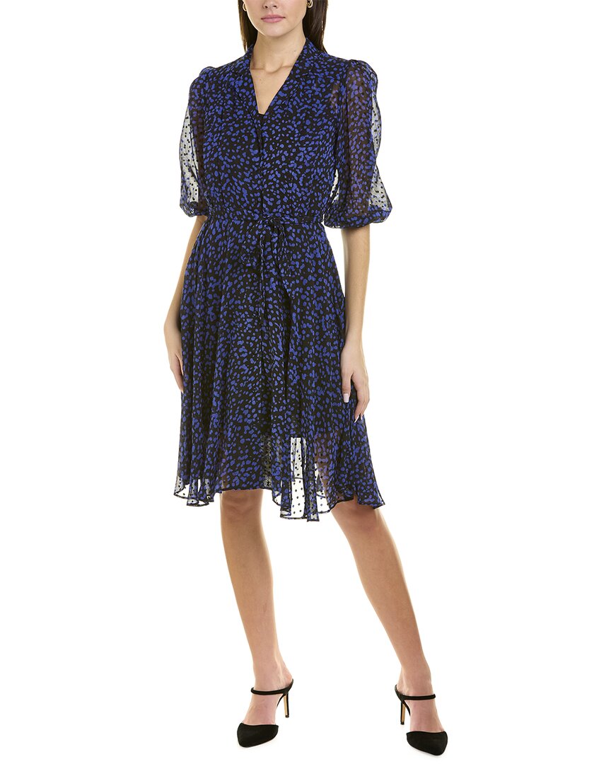 Nanette Lepore Nanette By Swiss Dot Shirtdress In Blue | ModeSens