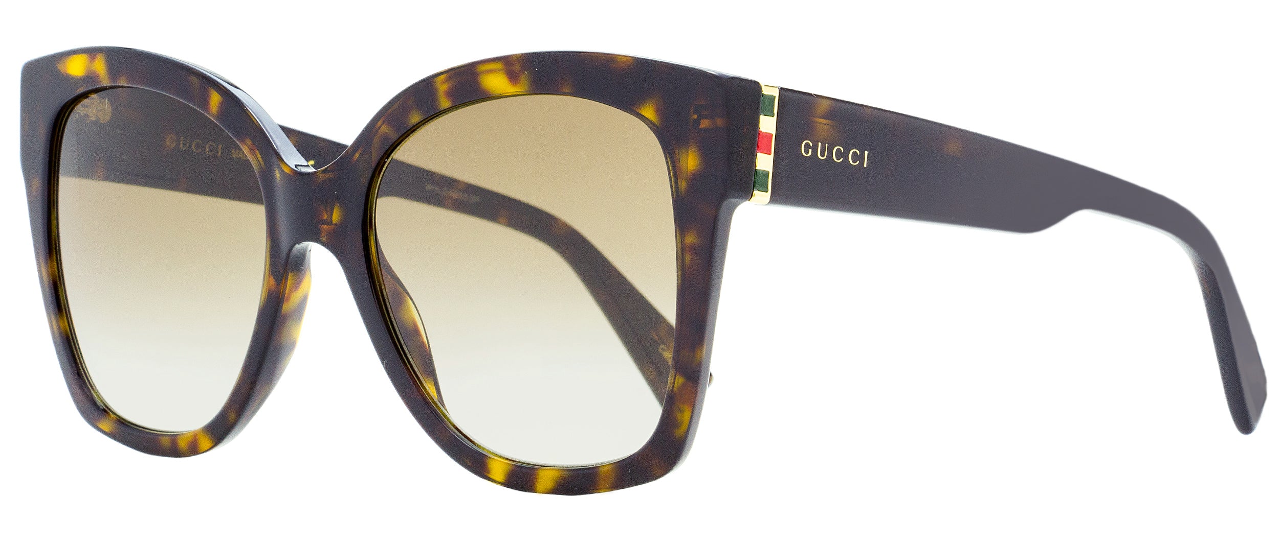 GUCCI Gucci Women's Square Sunglasses GG0459S 002 Havana 54mm