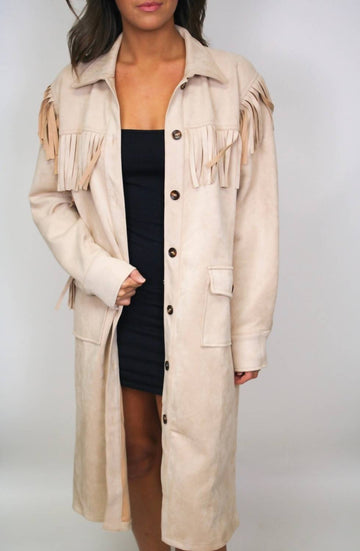 4Si3Nna trudy coat in tan