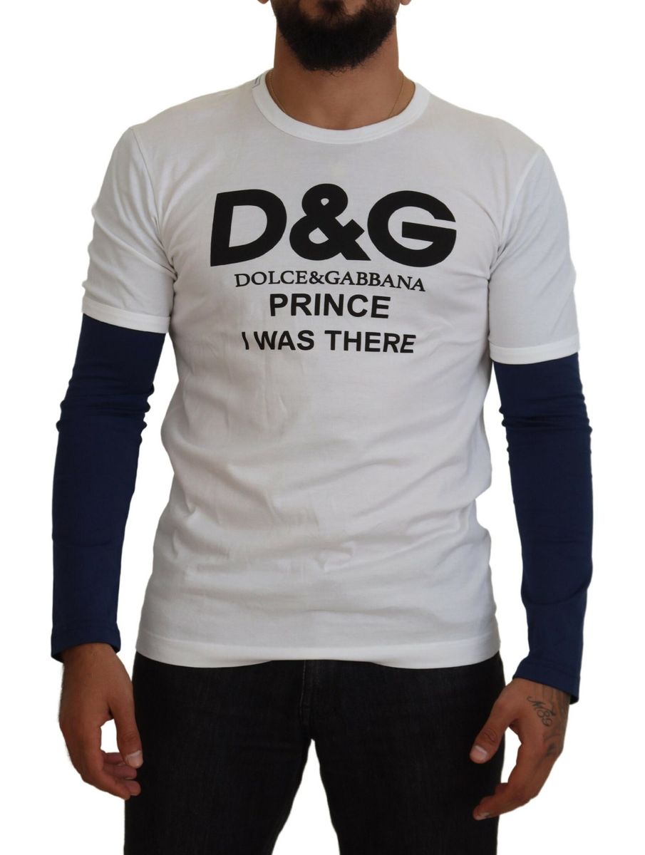 DOLCE & GABBANA Dolce & Gabbana  DG Prince Crew Neck Pullover Men's Sweater