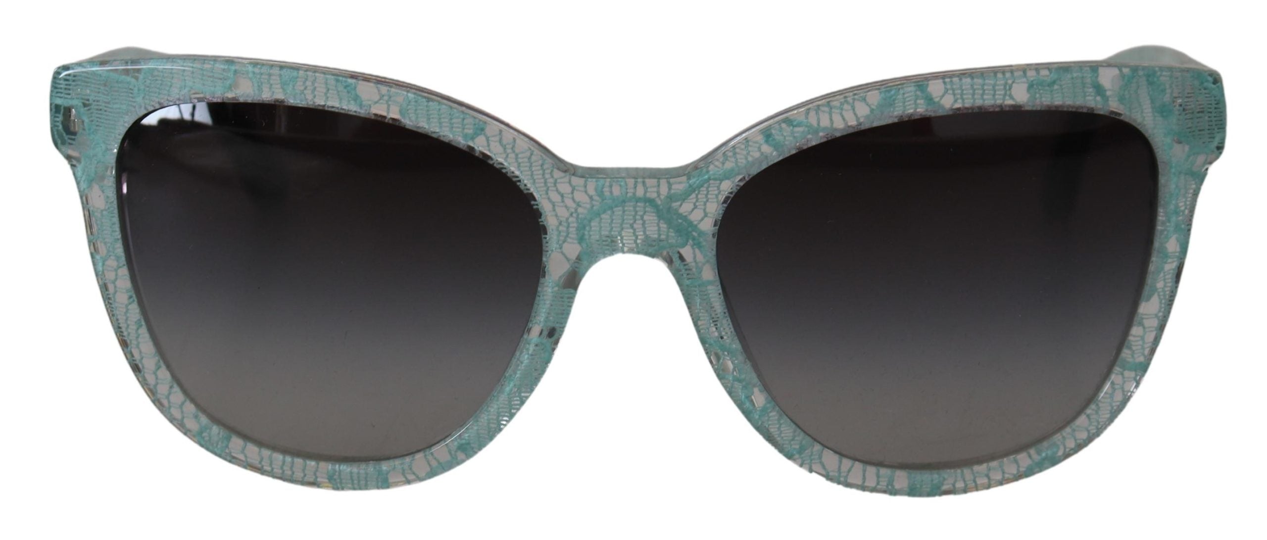 DOLCE & GABBANA Dolce & Gabbana Lace Acetate Crystal Round DG4190 Women's Sunglasses