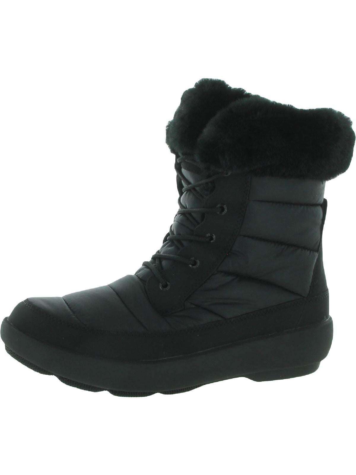 SPERRY Bearing Plushwave Boot Womens Nylon Ankle Winter & Snow Boots