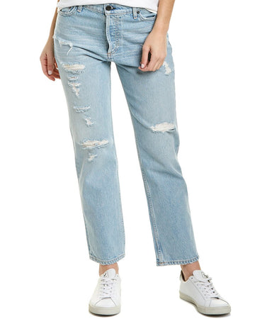 ASKK NY lafayette straight crop jean