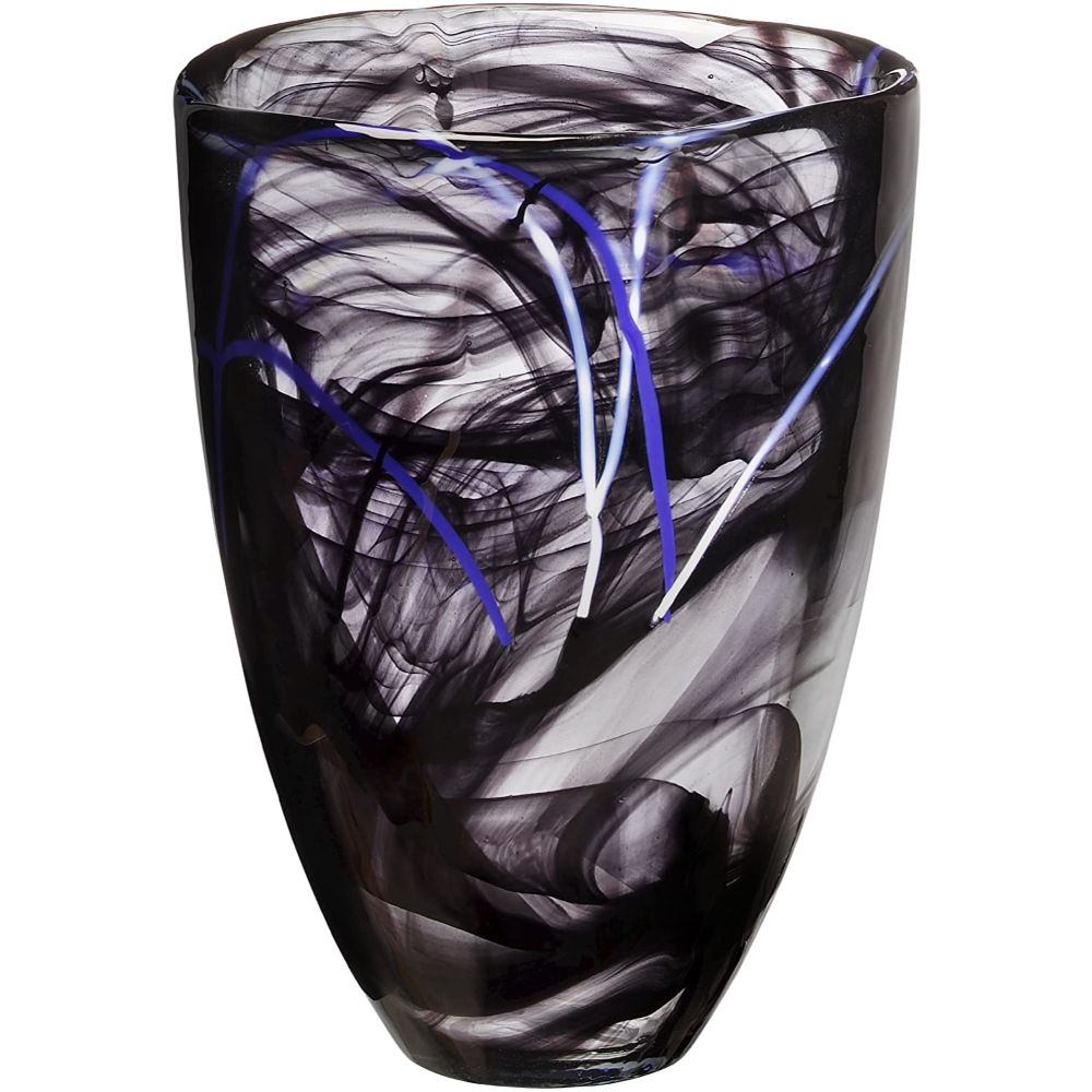 KOSTA BODA Kosta Boda Contrast Vase (black)