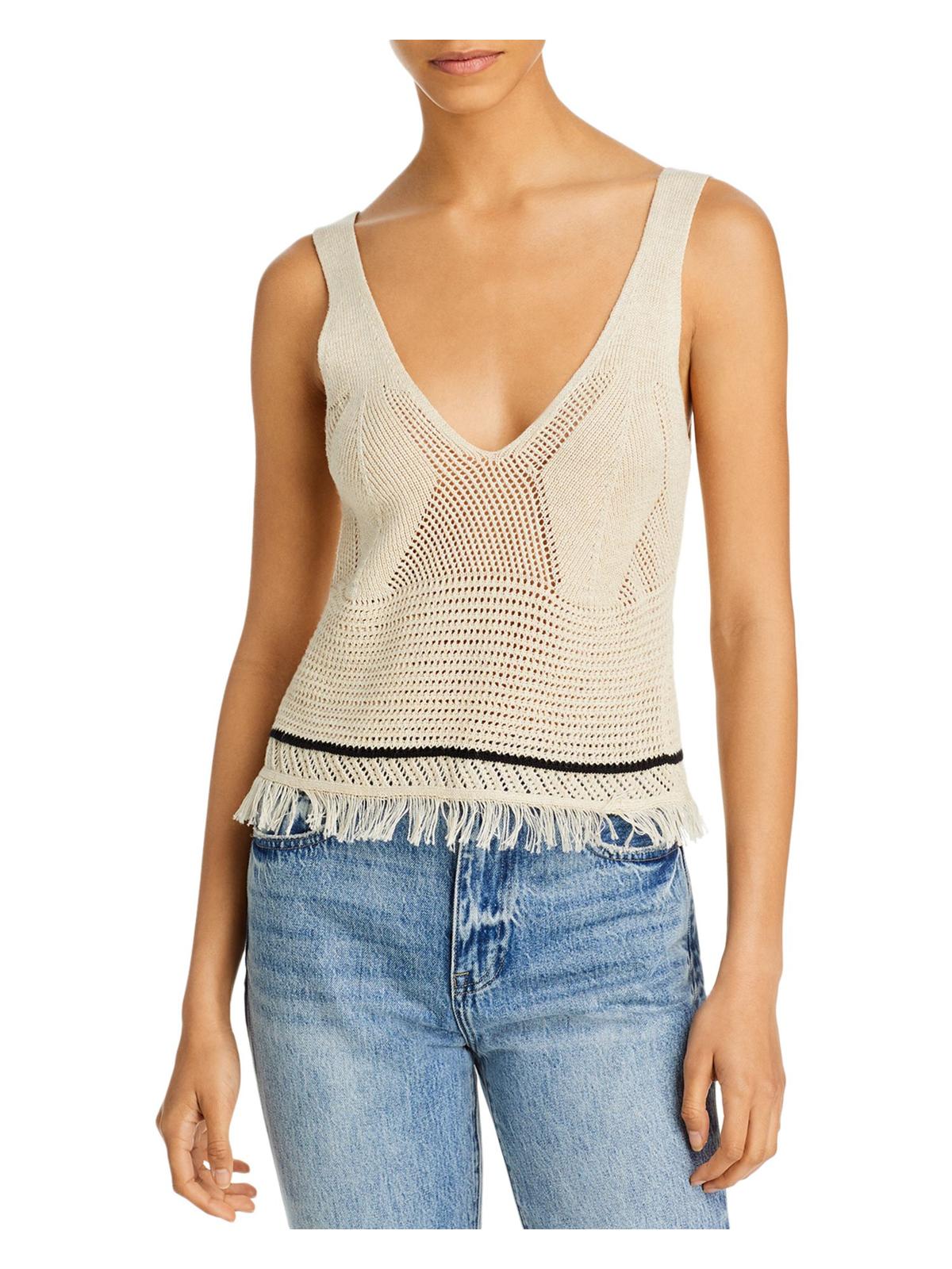 RAMY BROOK Kiera Womens Knit Sleeveless Tank Top