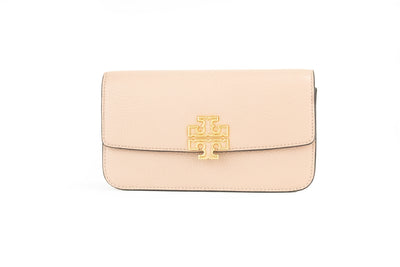 Tory Burch-Thea Mini Pink Moon Pebbled Leather Web – McRichard