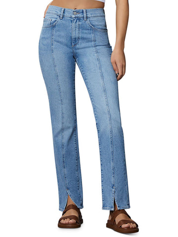 DL1961 patti womens denim faded straight leg jeans